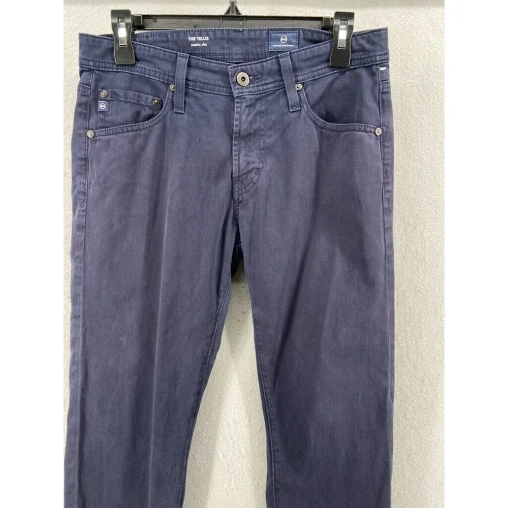 AG Adriano‎ Goldschmied Pants Men Sz 29W Blue The Tellis Modern Slim